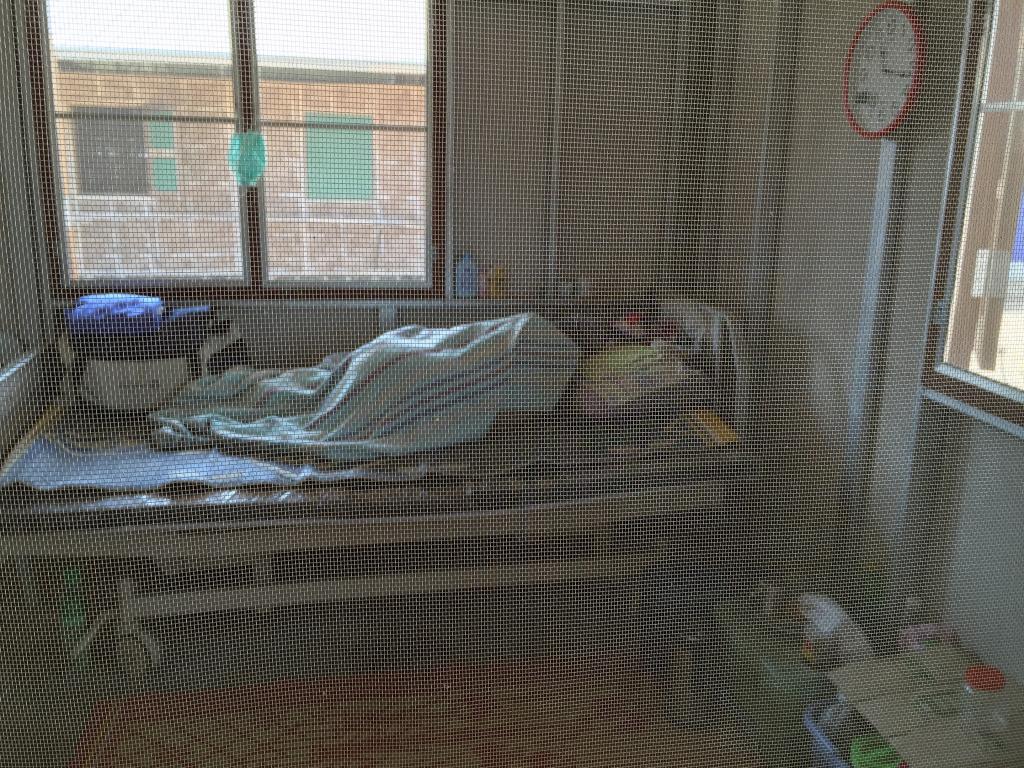 Severely ill Patient in Intensive Care Unit at TB center Wang Pha